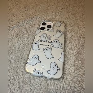 Velvet Caviar IPhone 14 Pro Max Ghosted clear case